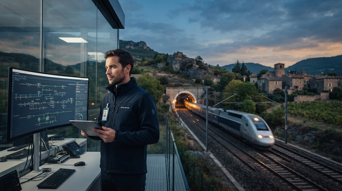 Sûretance équipe analysant des données de risque de mobilité